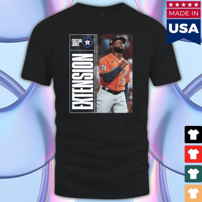 Houston Astros Cristian Javier Extension Sweaters