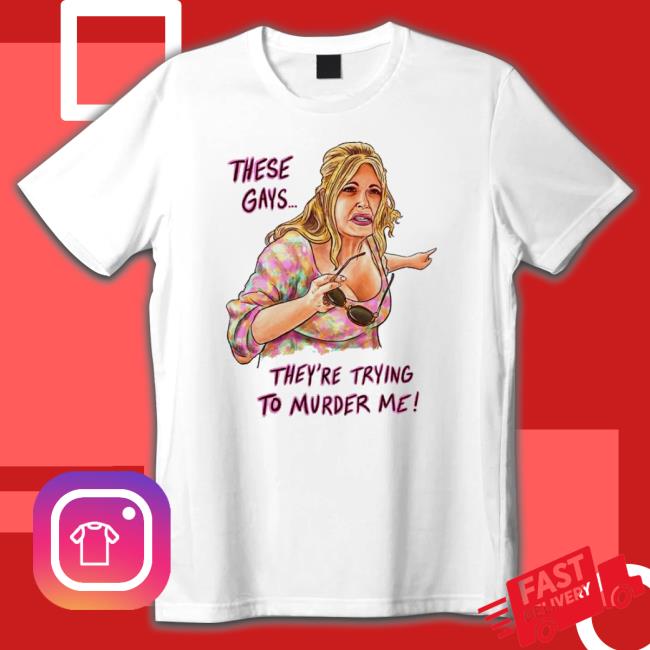 These Gays Are Trying To Murder Me Tanya Mcquoid Hooded Sweatshirt