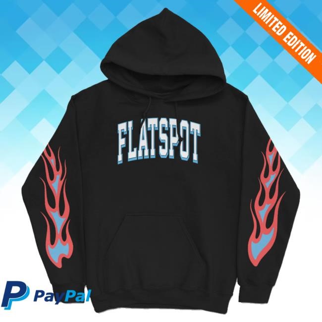 Official Flatspot Records Merch Flatspot Records F The World Dog Black Crewneck Sweatshirt