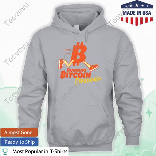 Running Bitcoin Challenge Tee Shirt