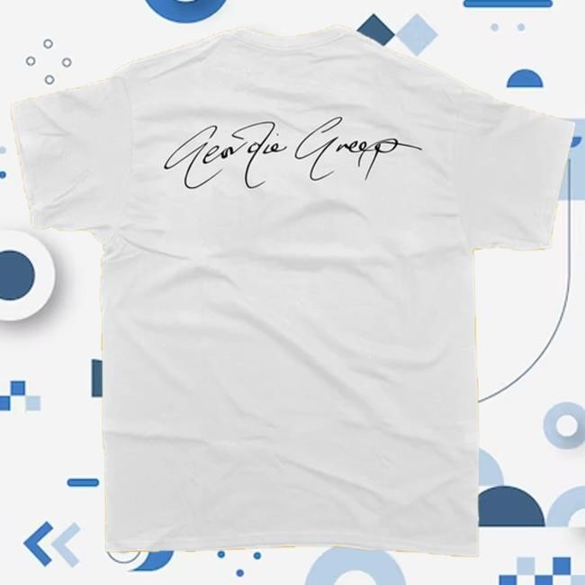 Official Shirtpunch Geordie Greep - The New Sound T-Shirt (White) Crewneck Sweatshirt
