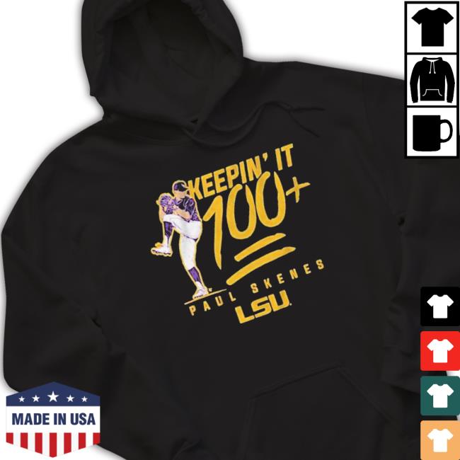 Lsu Baseball Paul Skenes Keepin’ It 100+ shirt