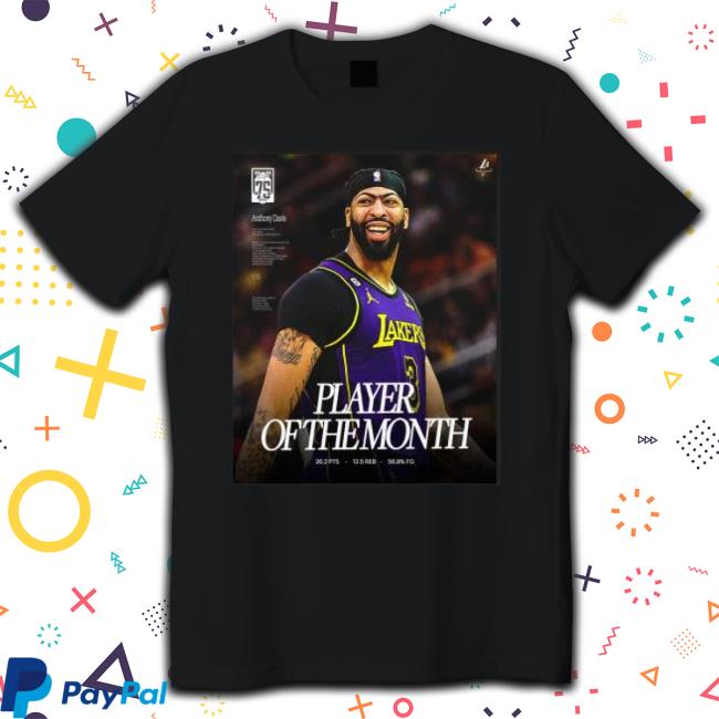 Los Angeles Lakers Anthony Davis Player Of The Month shirt
