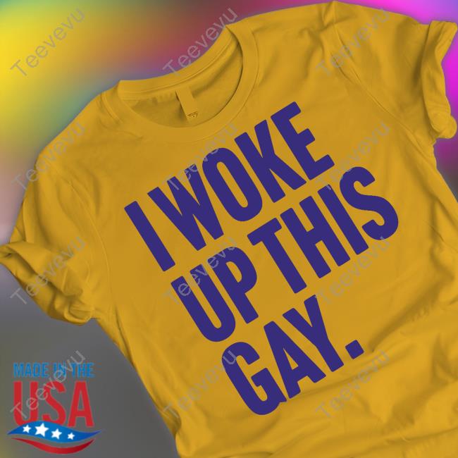 Bullzerk Merch I Woke Up This Gay Shirt
