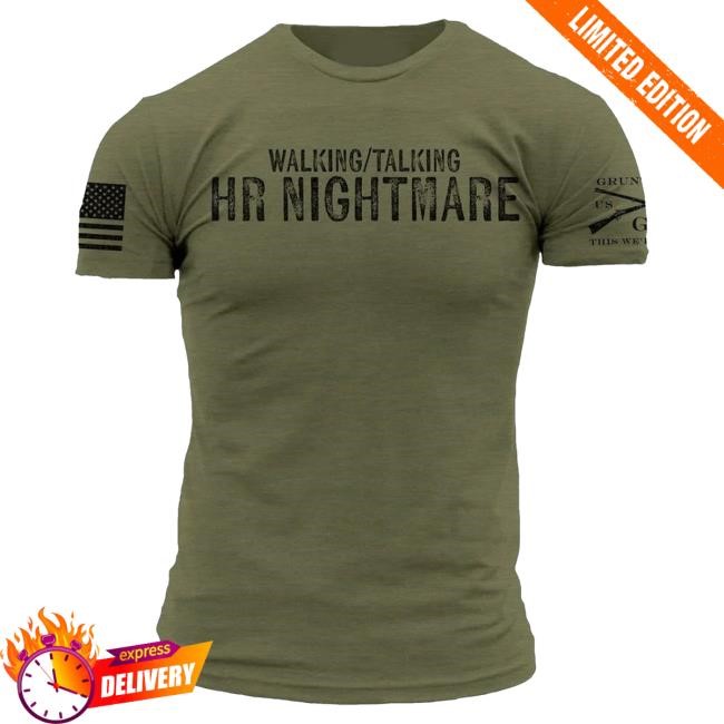 Hr Nightmare Hooded Sweatshirt Military Green Hr Nightmare Hooded Sweatshirt Military Green