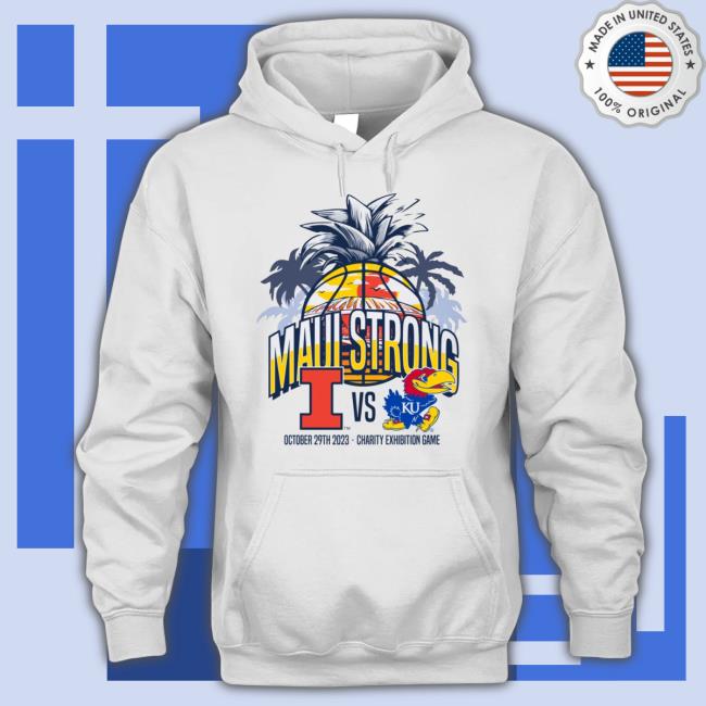 Maui Strong 2023 Illinois Vs Kansas Funny T Shirt