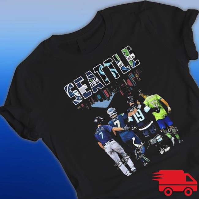 Seattle Sports Gonzales Smith Mccanny Signatures Shirt Seattle Sports Gonzales Smith Mccanny Signatures shirt