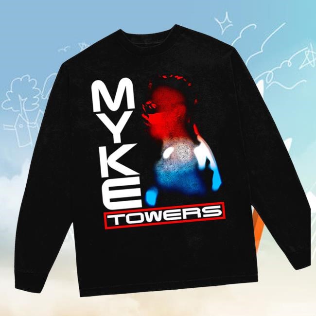 Official Myke Towers Merch La Pantera Negra Long Sleeve Long Sleeve Shirt