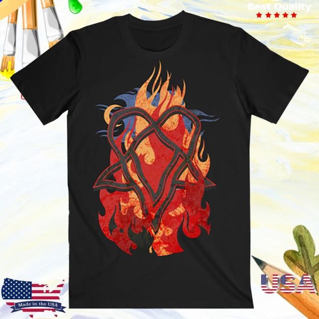 Heartagram Merch Shop Touched By Fire Classic Shirt