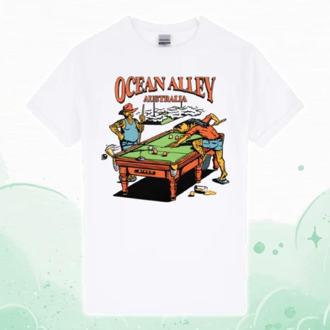 Official Ocean Alley Pool Table Unisex Sweatshirt Ocean Alley Shop Merch Store