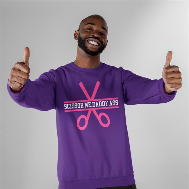 Scissor Me Daddy Ass Hoodie Black AEWDetroit Scissor Me Daddy Ass Hoodie