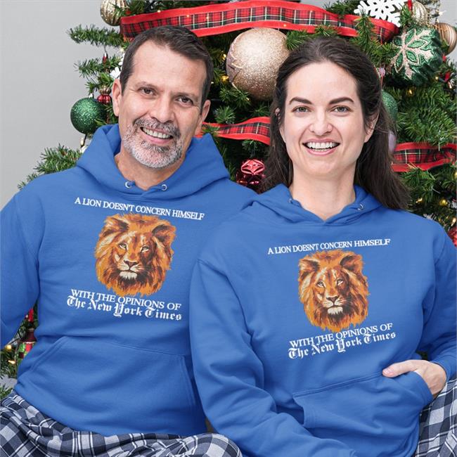 A Lion Doesn’T Concern Himself Hoodie