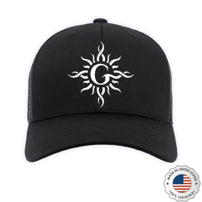 Official Trending Godsmack Store Sun Logo Trucker cap