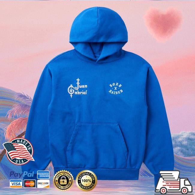 Born X Raised + Juan Gabriel Exitos Crewneck Sweatshirt Bornxraised Merch Store