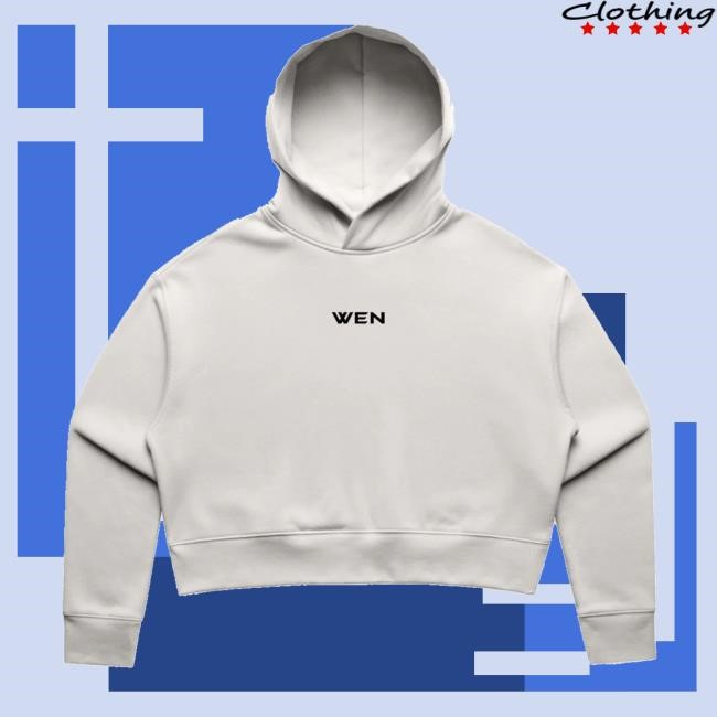 Wen Premium Crop Tracksuit Set Hooded Sweatshirt