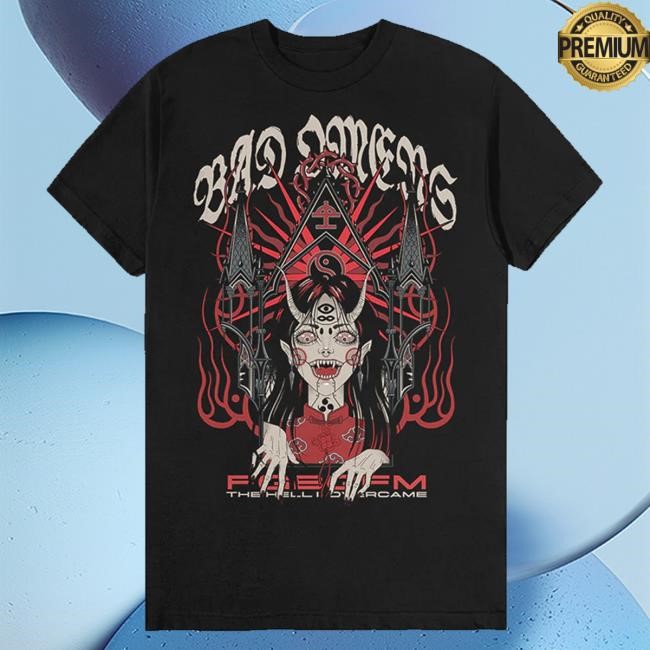 Original Sumerian Records Merch Store Bad Omens - No Religion Black Hooded Sweatshirt