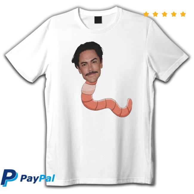 Tom Sandoval James Kennedy You’Re A Worm With A Mustache shirt, hoodie, tank top, sweater and long sleeve t-shirt