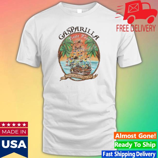 Gasparilla Pirate Fest 2023 Hooded Sweatshirt Gasparilla Pirate Fest 2023 Tee