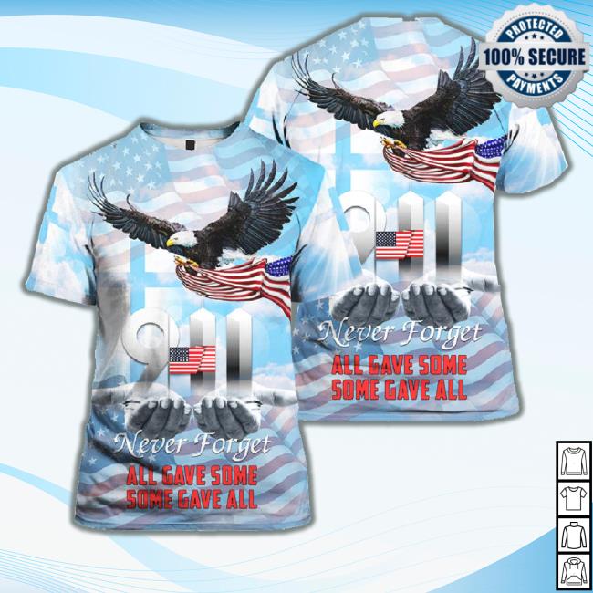 911 Never Forget Jesus Eagle Patriot American Flag Zip Up Sweater All Over Print For Men & Women Th1256