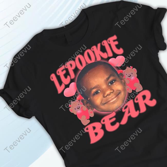 Funny Ahh Tees Store Lepookie Bear Long Sleeved T-Shirt Lepookie Bear Hoodie