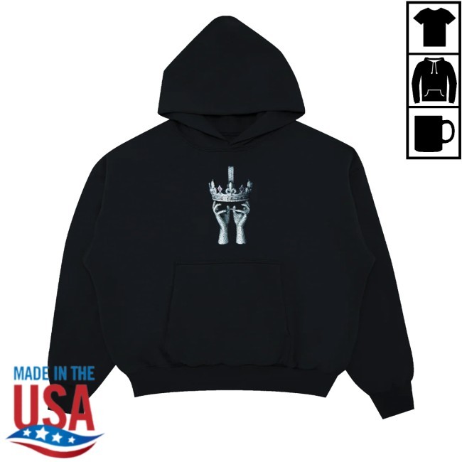 Mary J Blige Merch Store Chain Black Hooded Sweatshirt