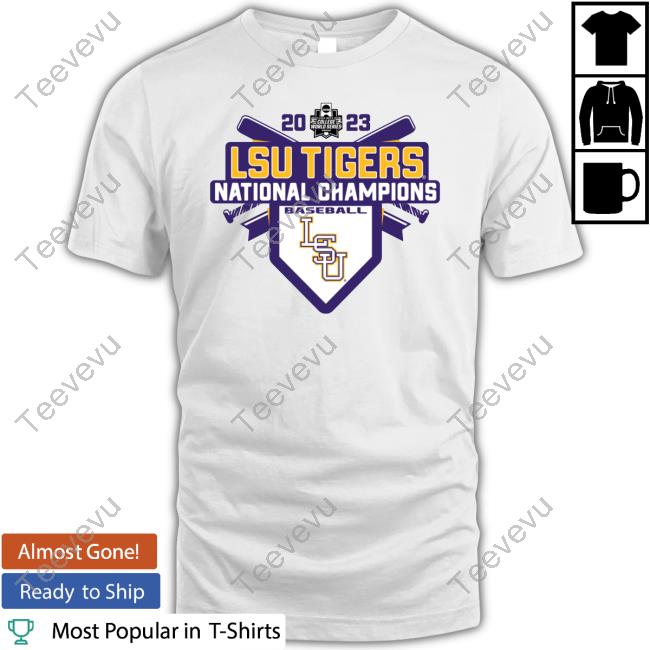 Lsu Tigers 2023 Ncaa Men's Baseball College World Series Champions Schedule Hoodie