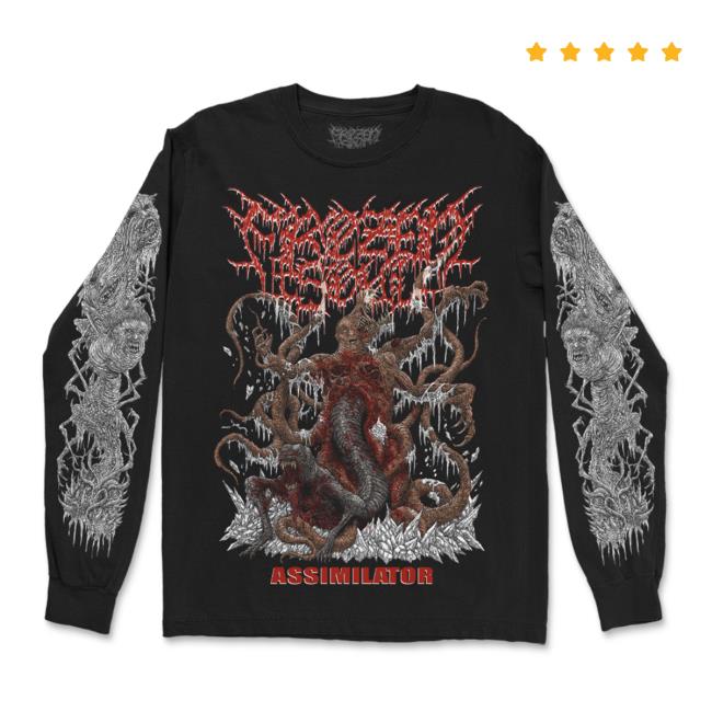Official Frozensoultx Merch Store Assimilator Classic Shirt (Black) Frozensoultx Shop