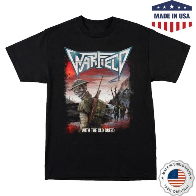 Napalm Records America Merch Store Warfield - With The Old Breed t-shirt, hoodie, tank top, sweater and long sleeve t-shirt