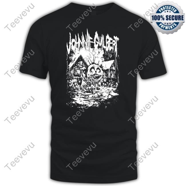 Johnnieguilbert Haunted House Bubble Hoodie