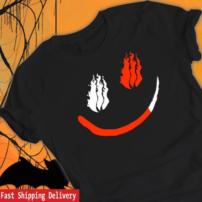 Official Official Preston Fire Smile T-Shirt Official Official Preston Fire Smile Crewneck Sweatshirt