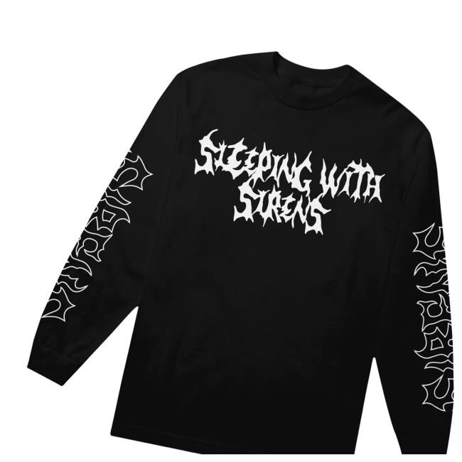 Official Sirens Merch Emo Metal T Shirt