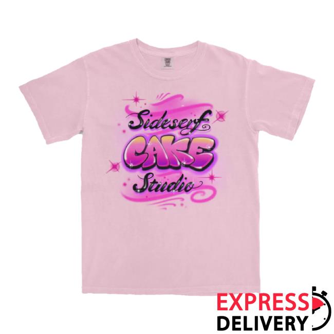 Original Sideserf Cakes Merch Store Airbrush Sweatshirt Sideserfcakes Shop