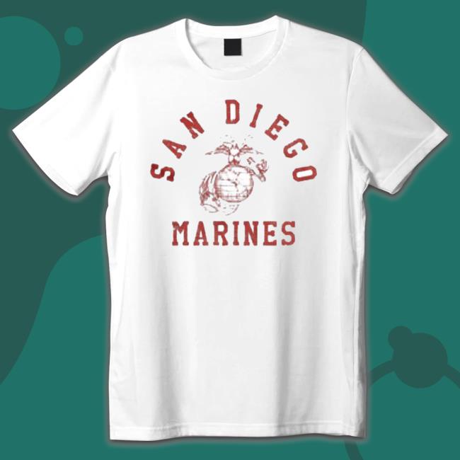 Official San Diego Marines Logo Shirts