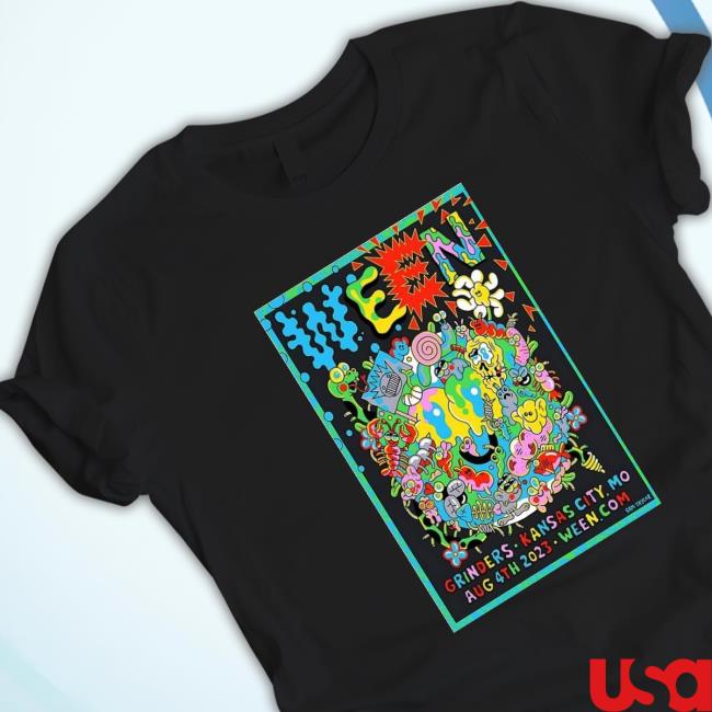 Ween Kansas City, Mo Aug 4 2023 Poster Sweater Ween Kansas City, Mo Aug 4 2023 Poster T-Shirt