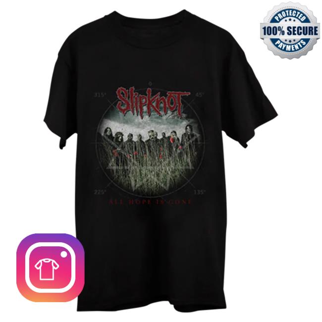 Official Slipknot Merch Store Slipknot All Hope Is Gone Classic Album Hot Shirt Slipknotmerch Apparel Clothing Shop