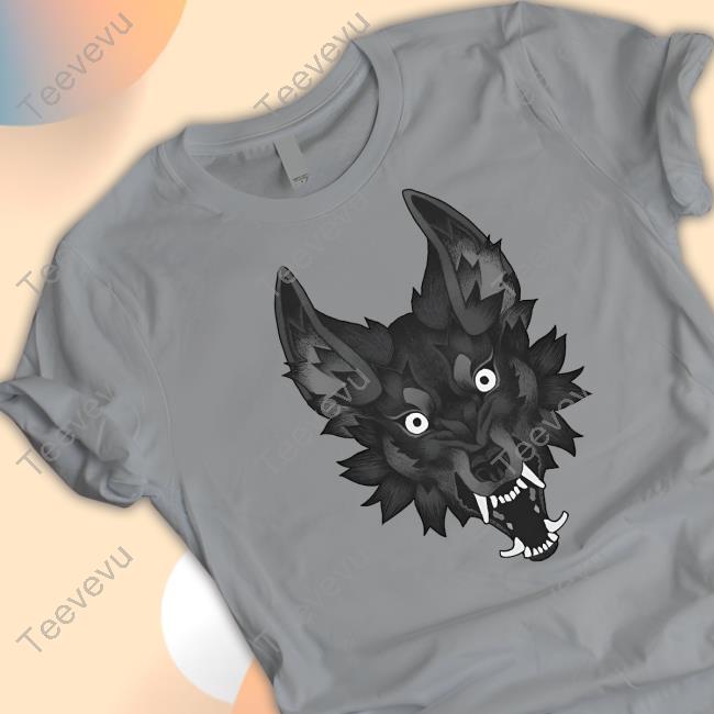 Snarling Canine Long Sleeve T Shirt