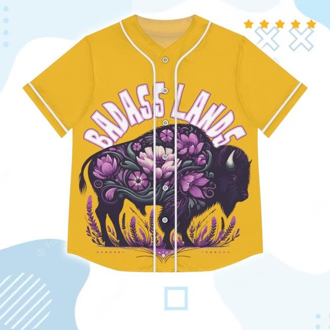 Nativeamerica Store Badass Lands Baseball Jersey T Shirts