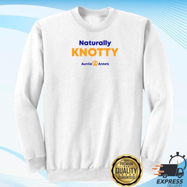 Official Auntie Anne's Merch Naturally Knotty Unisex Sweatshirt