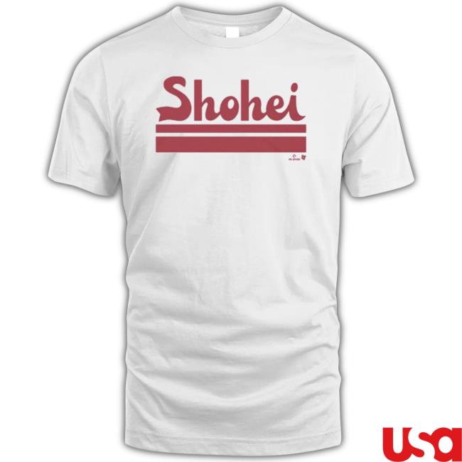 Shohei Ohtani Los Angeles Angels Text Shirts Shohei Ohtani Los Angeles Angels Text T-Shirt