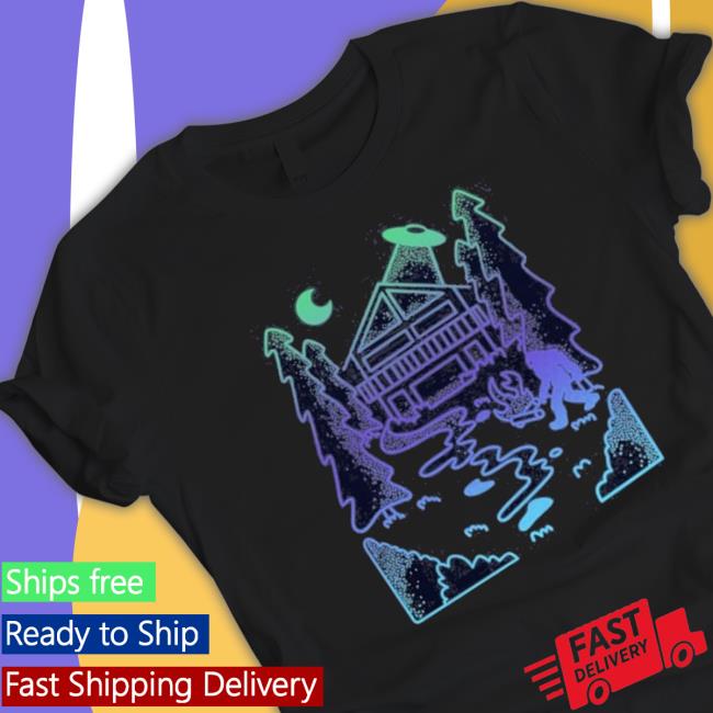 Top Mile Higher Paranormal Cabin T-shirt