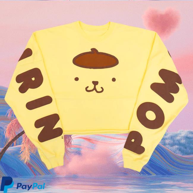 Official Sanrio Apparel Clothing Merch Store Shop Pompompurin Japanla Spirit Hood