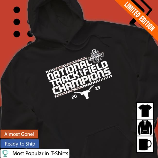 Texas Longhorns 2023 Division I Women’S Outdoor National Champions Shirt