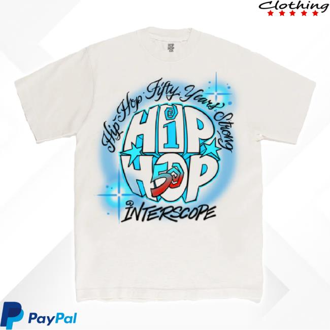 Original Interscope Merch Store Hip Hop 50 Airbrush Unisex Sweatshirt Interscope Shop