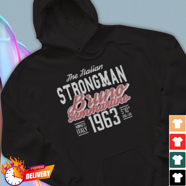 Fightful Wrestling The Italian Strongman Bruno Sammartino 1963 Youth shirt