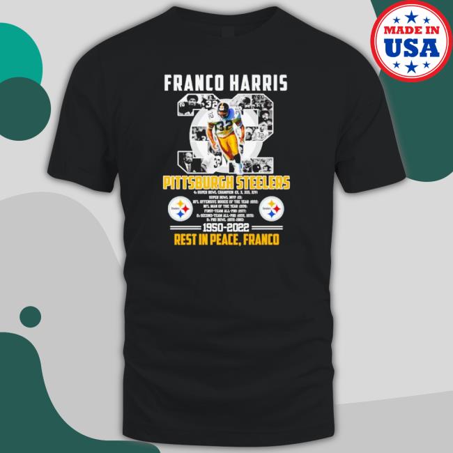 Top Franco Harris Pittsburgh Steelers 1950 2022 Rest In Peace Franco Hooded Sweatshirt