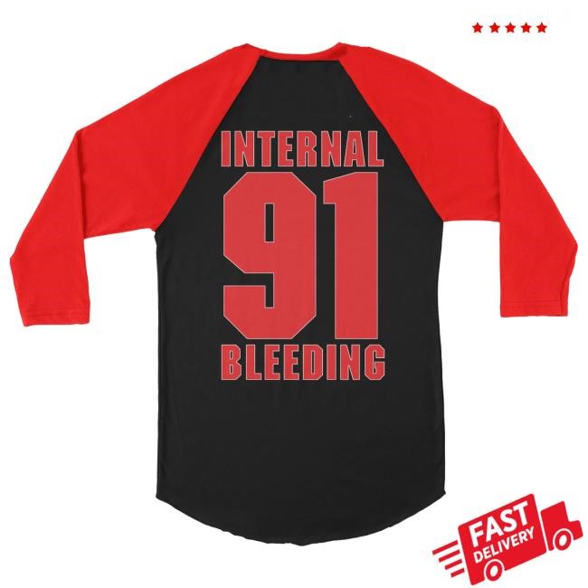 Official Night Shift Merch Internal Bleeding Inhuman Suffering Raglan Funny Shirt
