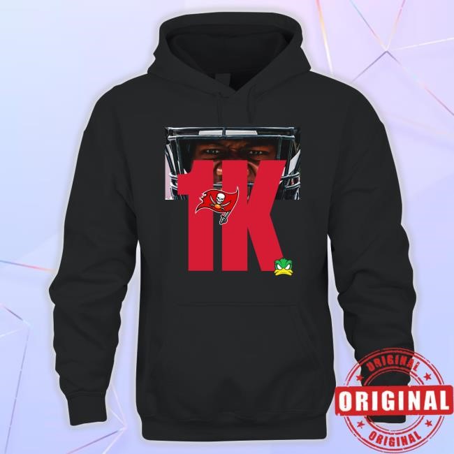 Graham Barton Wearing Bucky Irving 1K Hooded Sweatshirt
