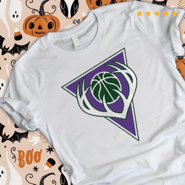 Green Antlers Milwaukee Bucks shirt