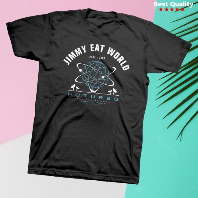 Official Jimmy Eat World Merch Phx 10.17.24 Event Tee Shirt Black