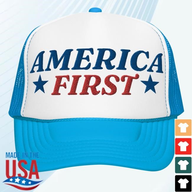 America First Foam Bucket Hat